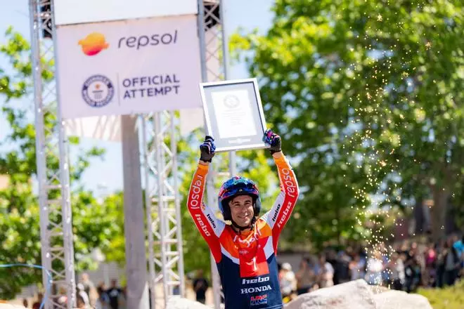 Les millors fotos del tercer Rècord Guinness de Toni Bou