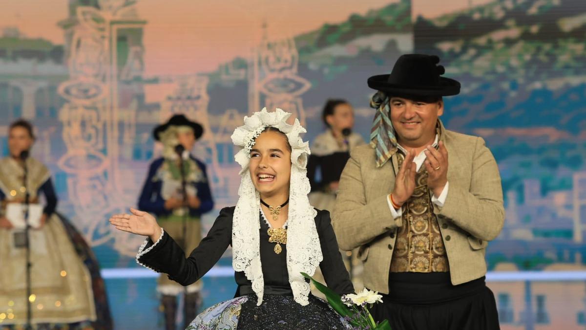 Leire Arellano Ruiz, de la hoguera Plaza del Mediterráneo, Bellea del Foc infantil 2026