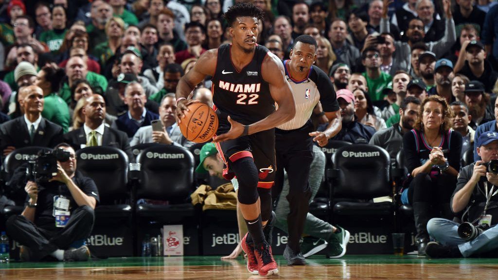 Jimmy Butler, de los Miami Heat.