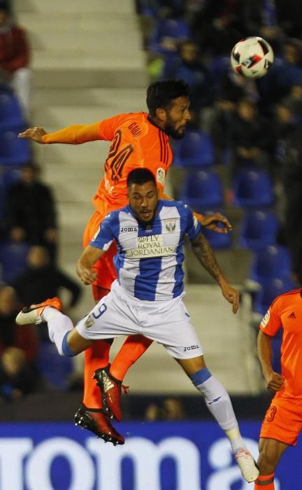 Las mejores imágenes del Leganés - Valencia CF