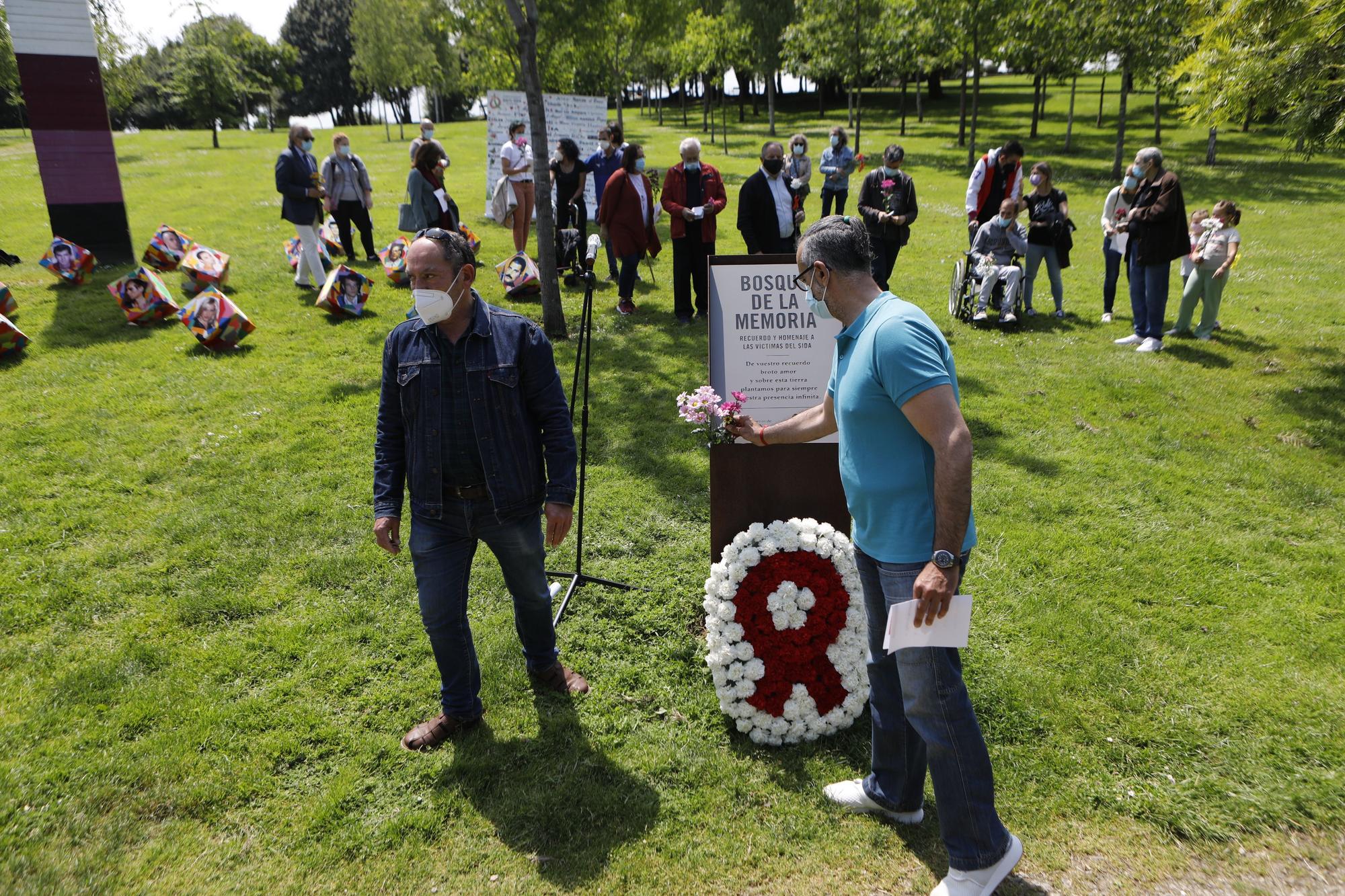 Gijón acoge el XII Memorial Permanente del Sida en Los Pericones