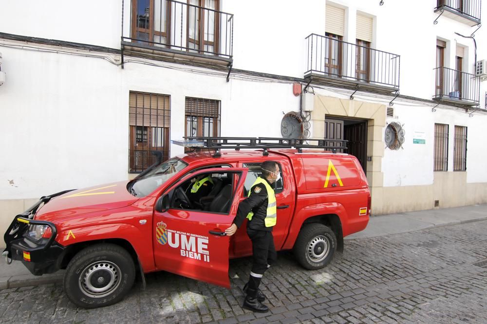 Coronavirus, el Ejército vela por la salud y seguridad en Córdoba