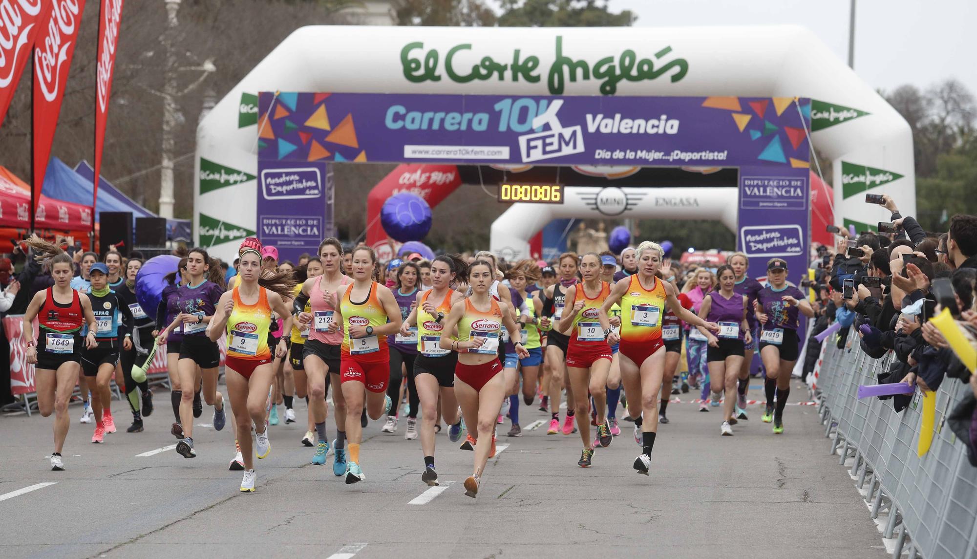 Búscate en la 10 k del Día de la Mujer