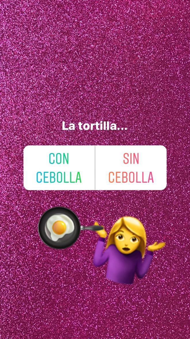 Las encuestas de Instagram stories de La Vecina Rubia