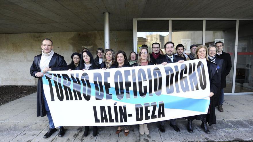 Los abogados del turno de oficio “exportan” sus presiones a Ourense, Ponferrada y Cádiz