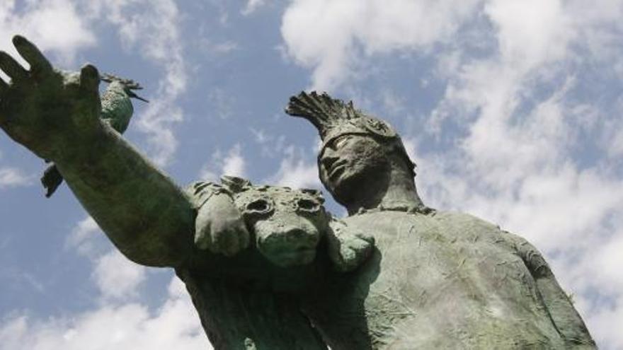 Parque del Oeste: Bomarzo en mitad de Málaga