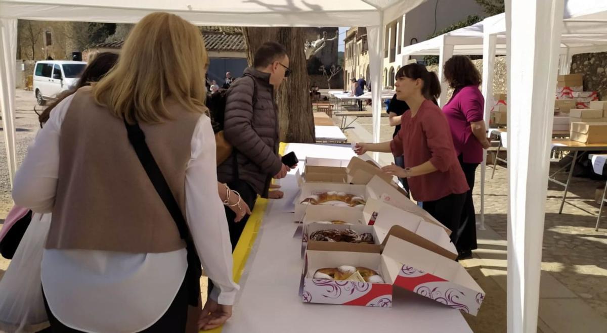 Una imatge del Mercat dels Tortells de Bàscara.