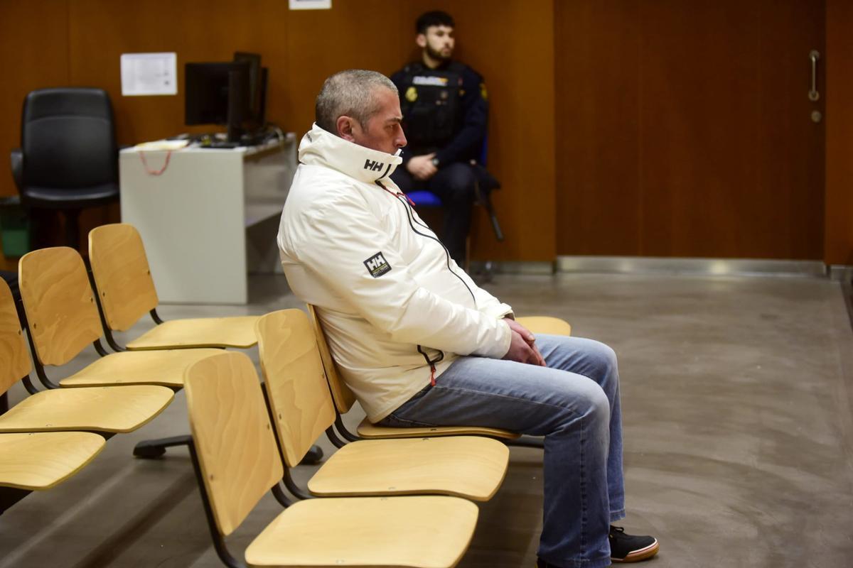 Pandolo, en la Audiencia de A Coruña.