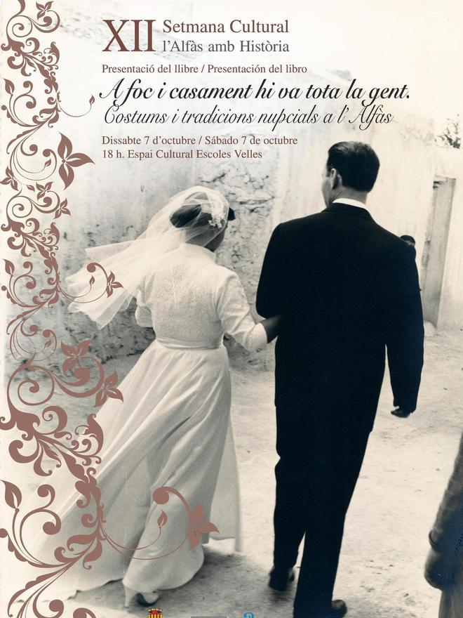 Cartel de la presentación del libro