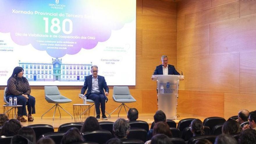 Apoyo histórico de la Diputación de Ourense a las entidades 
