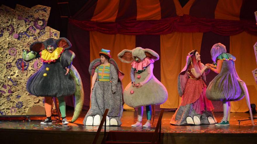 Benavente: Una colorida puesta en escena muestran en &quot;Dumbo Musical&quot; el respeto a los diferentes