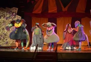 Benavente: Una colorida puesta en escena muestran en "Dumbo Musical" el respeto a los diferentes