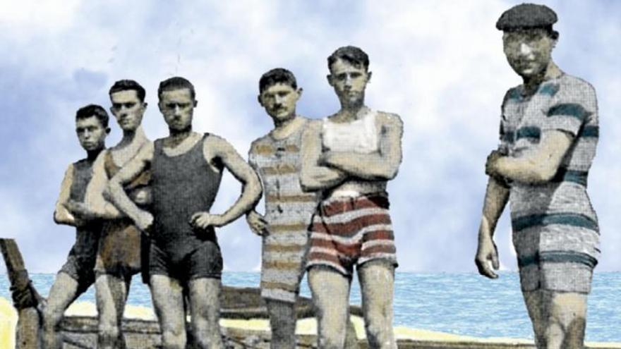 Equipo de waterpolo Rodeiramar en 1931.