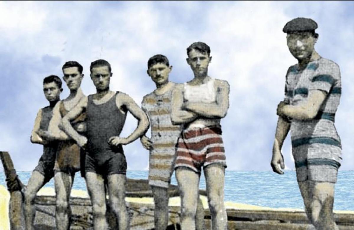 Equipo de waterpolo Rodeiramar en 1931.