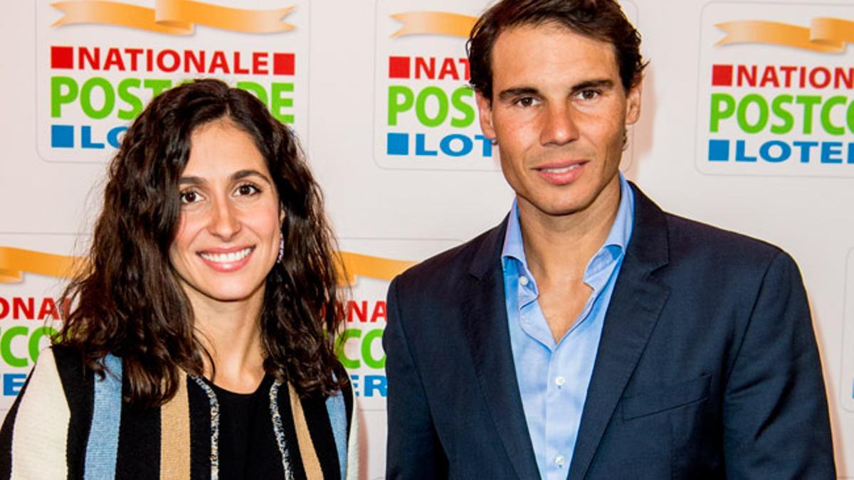 Xisca Perelló y Rafa Nadal en la gala 'Good Money' en Ámsterdam