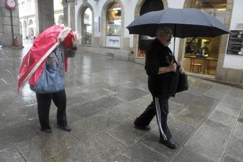 Lluvia en A Coruña