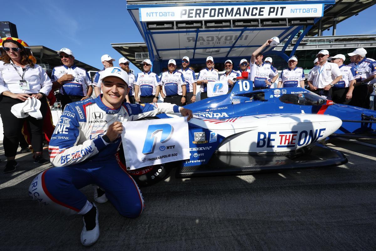 Palou firma la primera pole de España en la Indy500