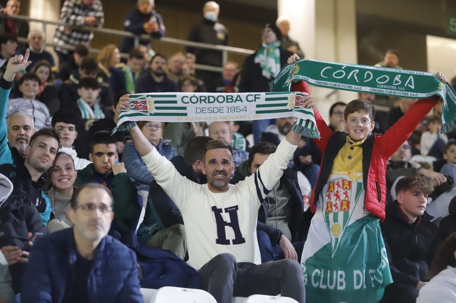 Córdoba CF-Castellón: las imágenes de la afición en El Arcángel
