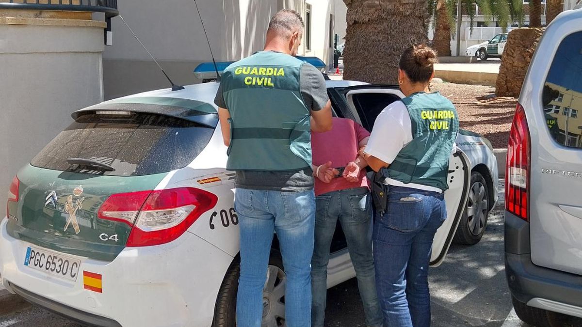 Imagen del detenido.