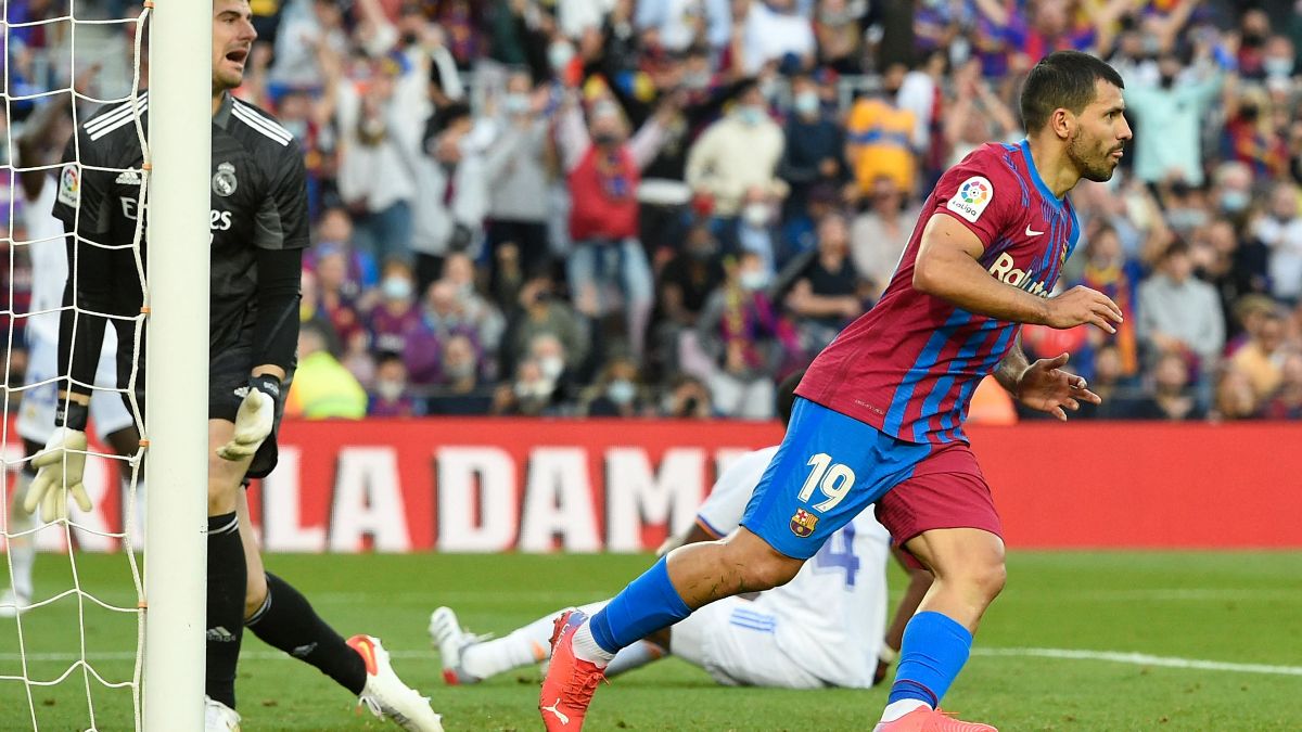 El gol del 'Kun' Agüero en el clásico