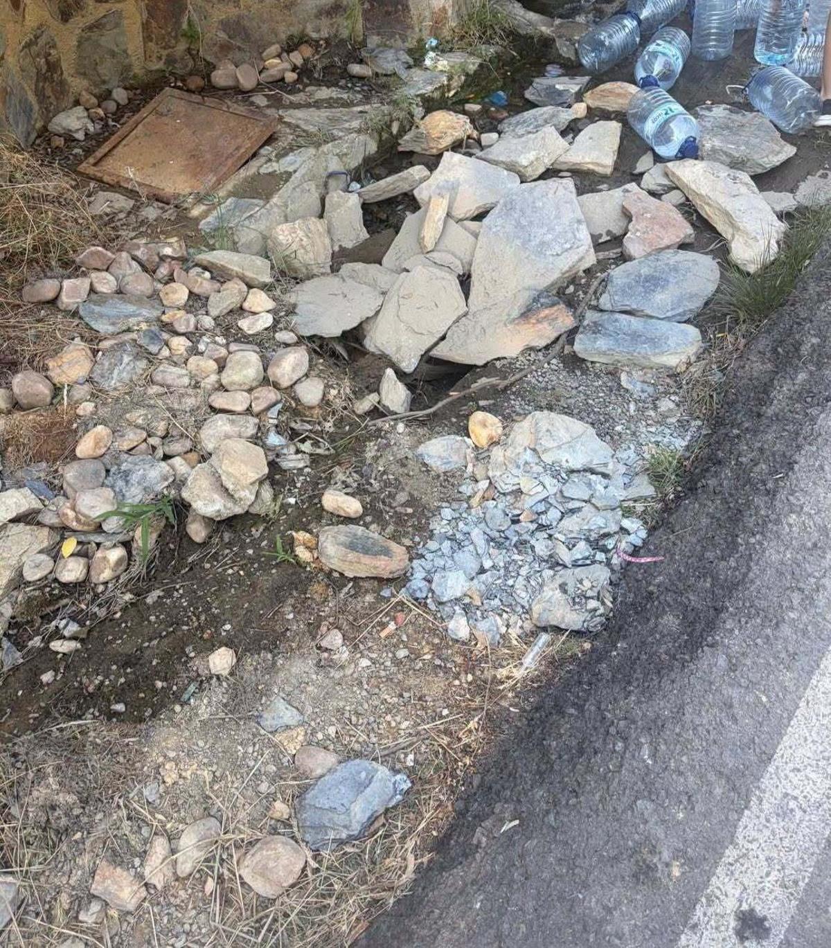 Estado anterior de la fuente de la Bodega.