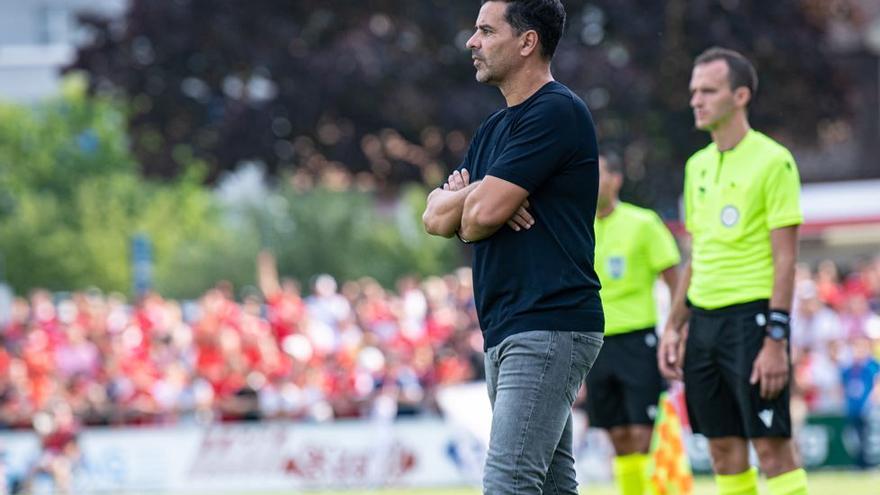 Míchel Sánchez, entrenador del Girona