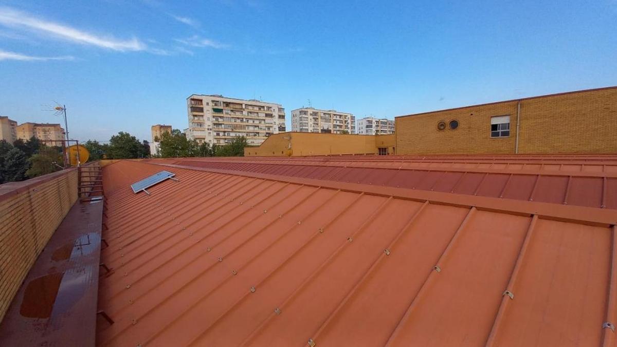 Imagen de la cubierta del edificio.