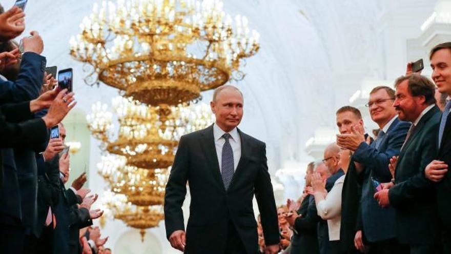 Putin jura su cuarto mandato como presidente de Rusia