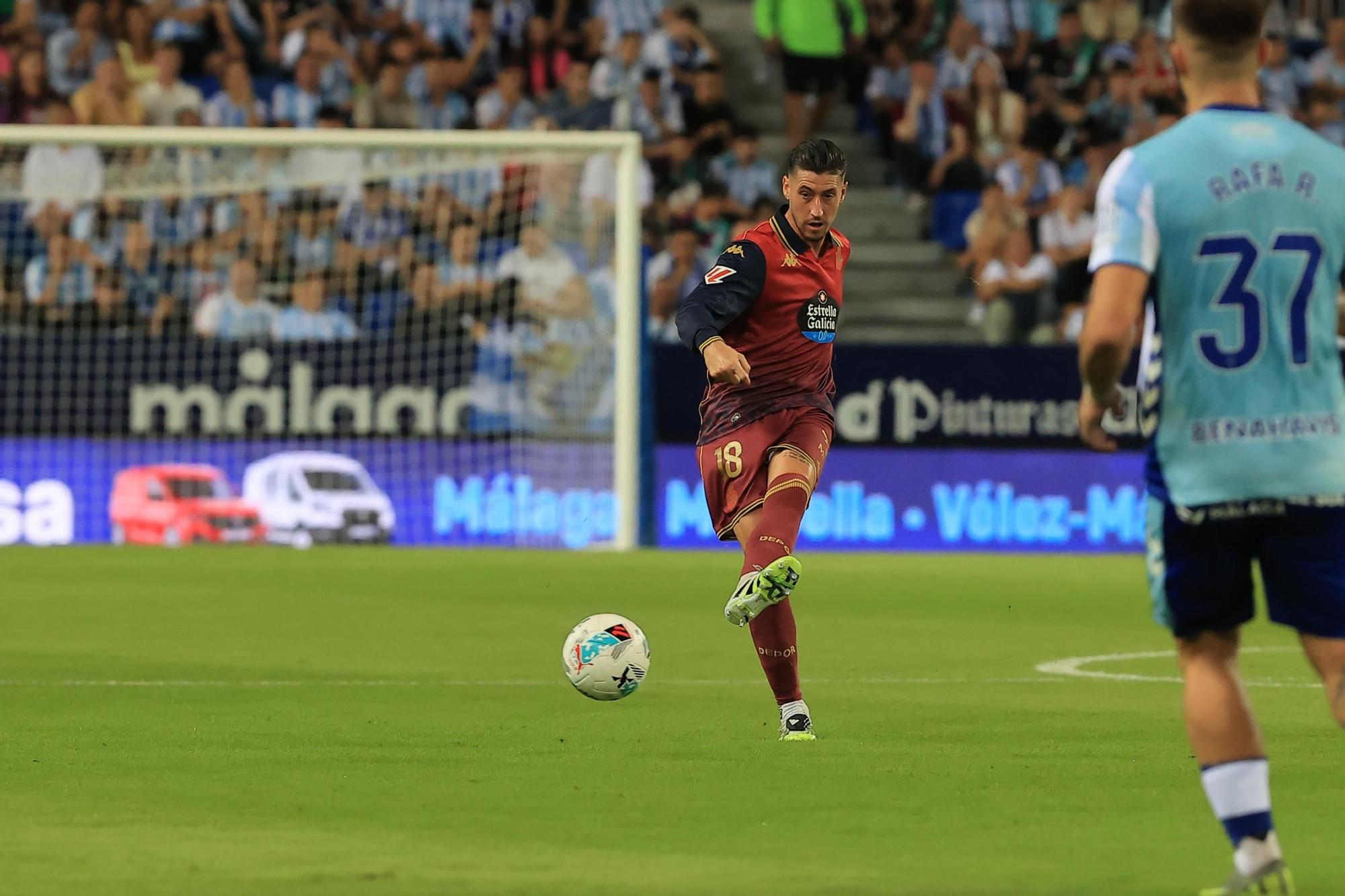 Las mejores imágenes del Málaga 3- Deportivo 0