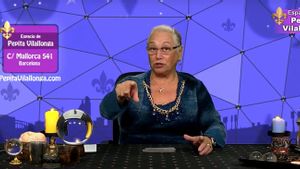 La televisiva vident Pepita Vilallonga, al banc dels acusats acusada d’estafa