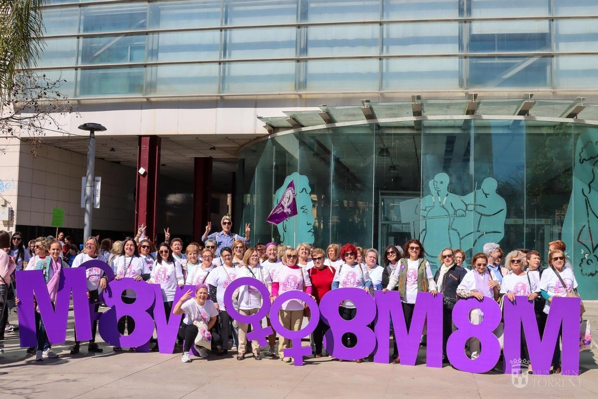 Uno de los actos de la Semana de la Dona en Torrent.