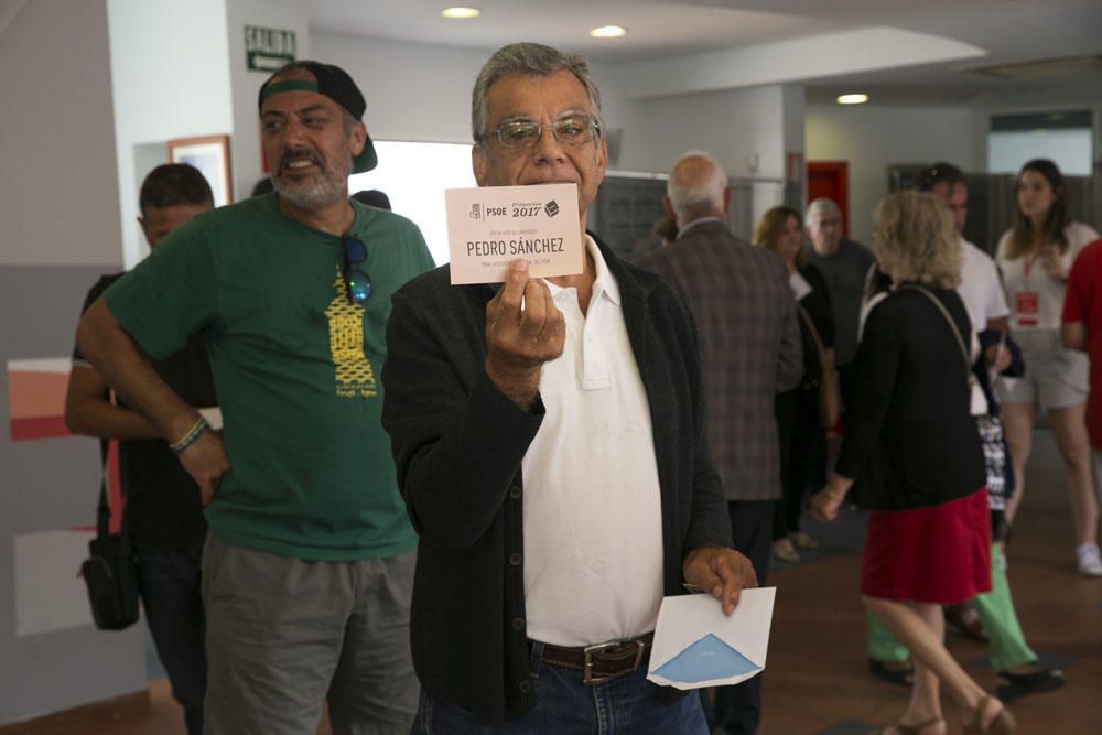Votación Primarias del PSOE en Gran Canaria