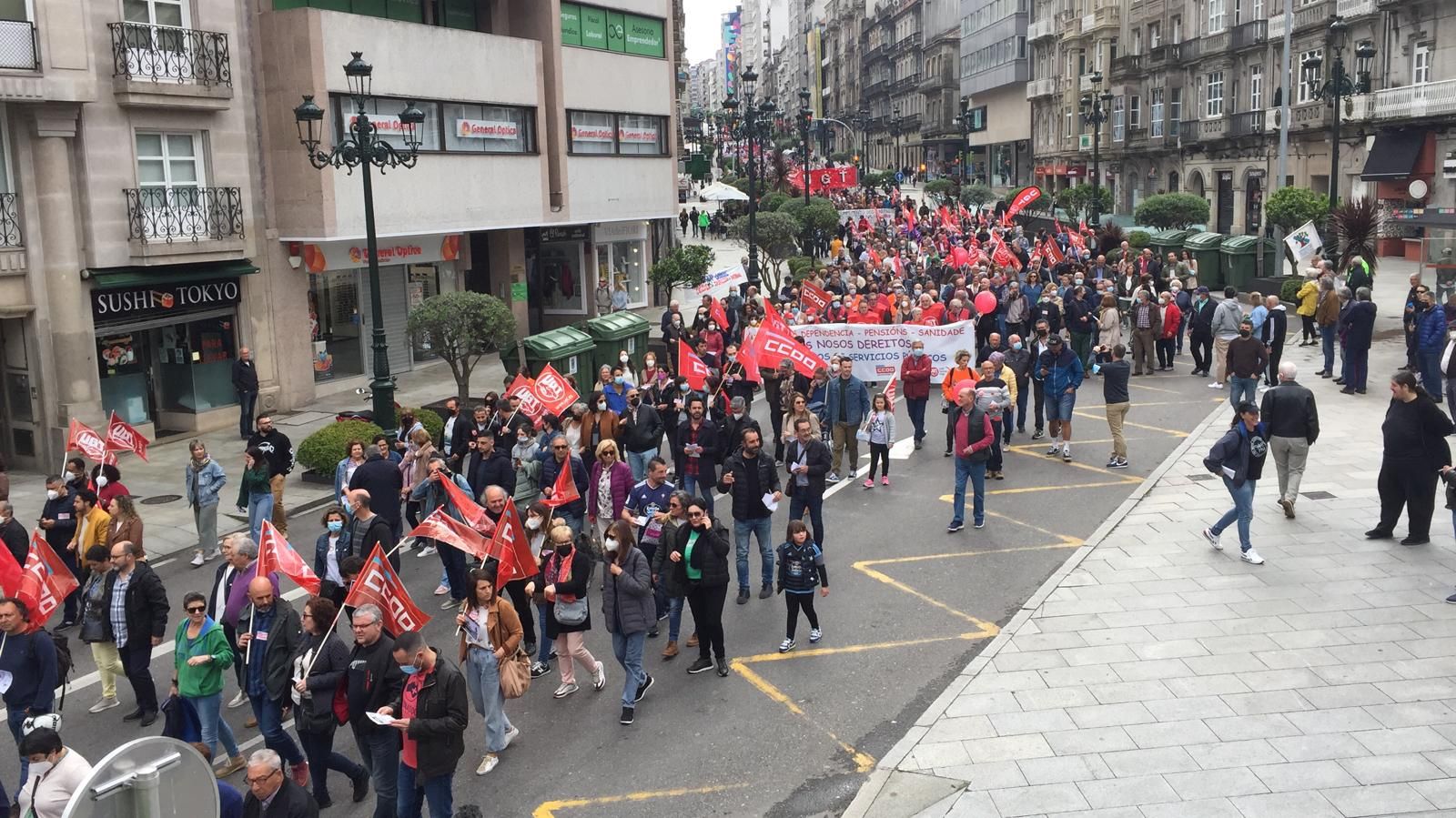 Día del Trabajo: El movimiento obrero vuelve a las calles de Vigo