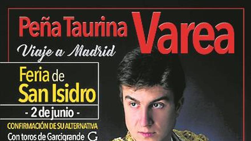 La provincia estará al lado de Varea en su confirmación de alternativa en Madrid