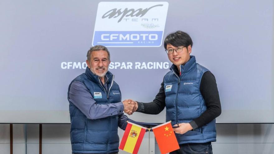 El Aspar Team se alía con CFMOTO para luchar por los títulos de Moto2 y Moto3