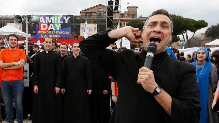 Miles de italianos rechazan en las calles las bodas homosexuales