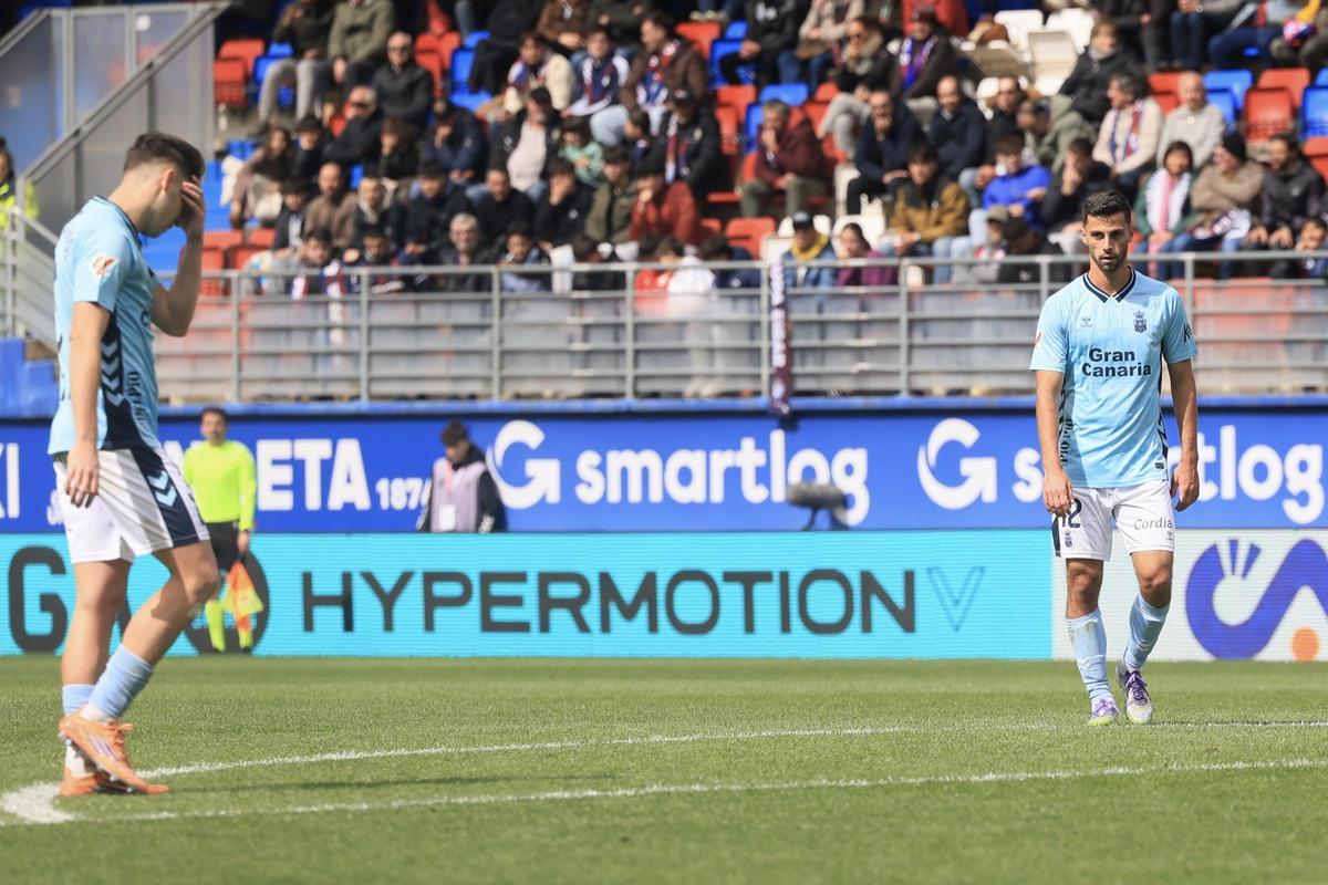SD Éibar - UD Las Palmas: repite Martón y pone cuesta arriba el partido a los amarillos