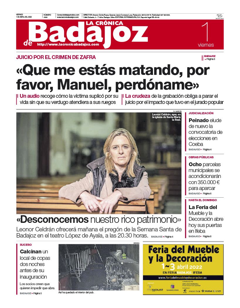 Consulta la portada correspondiente al día 1 de abril del 2022
