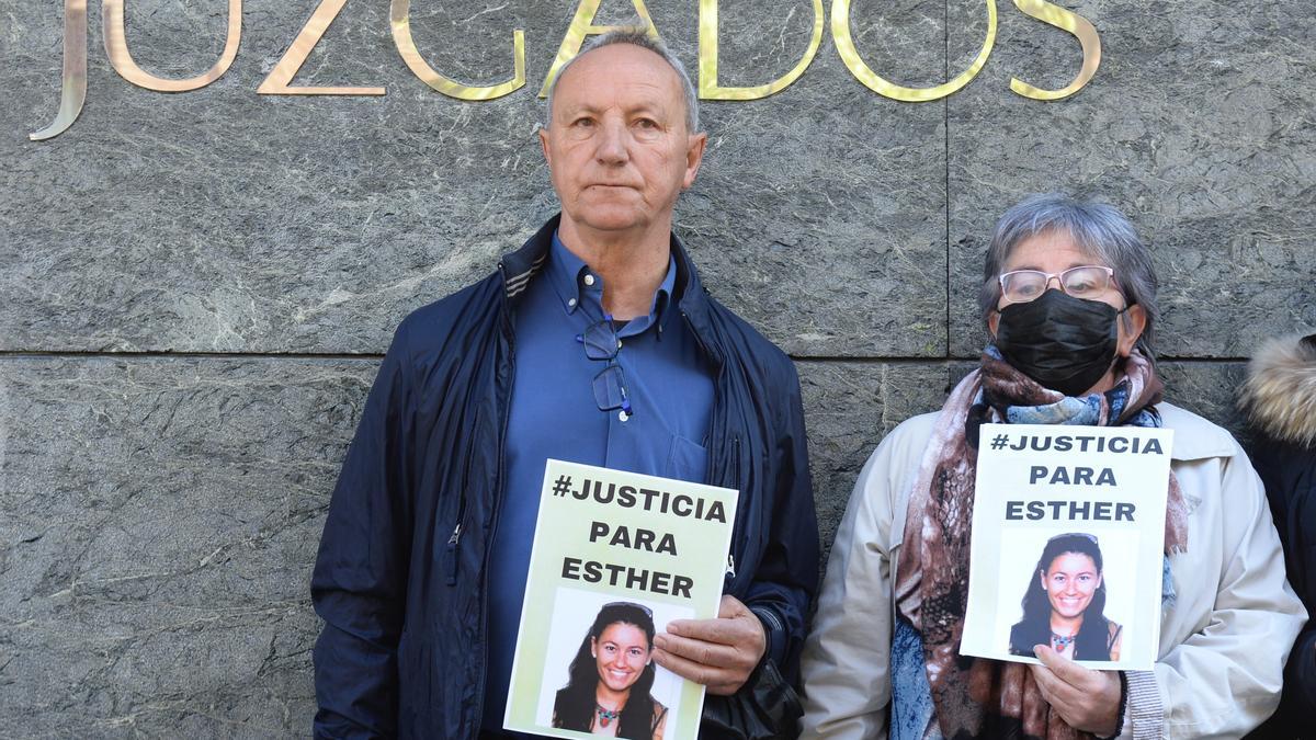 Declara ante el juez, Oscar S., uno de los tres investigados en relación con la desaparición y muerte de Esther López en Traspinedo