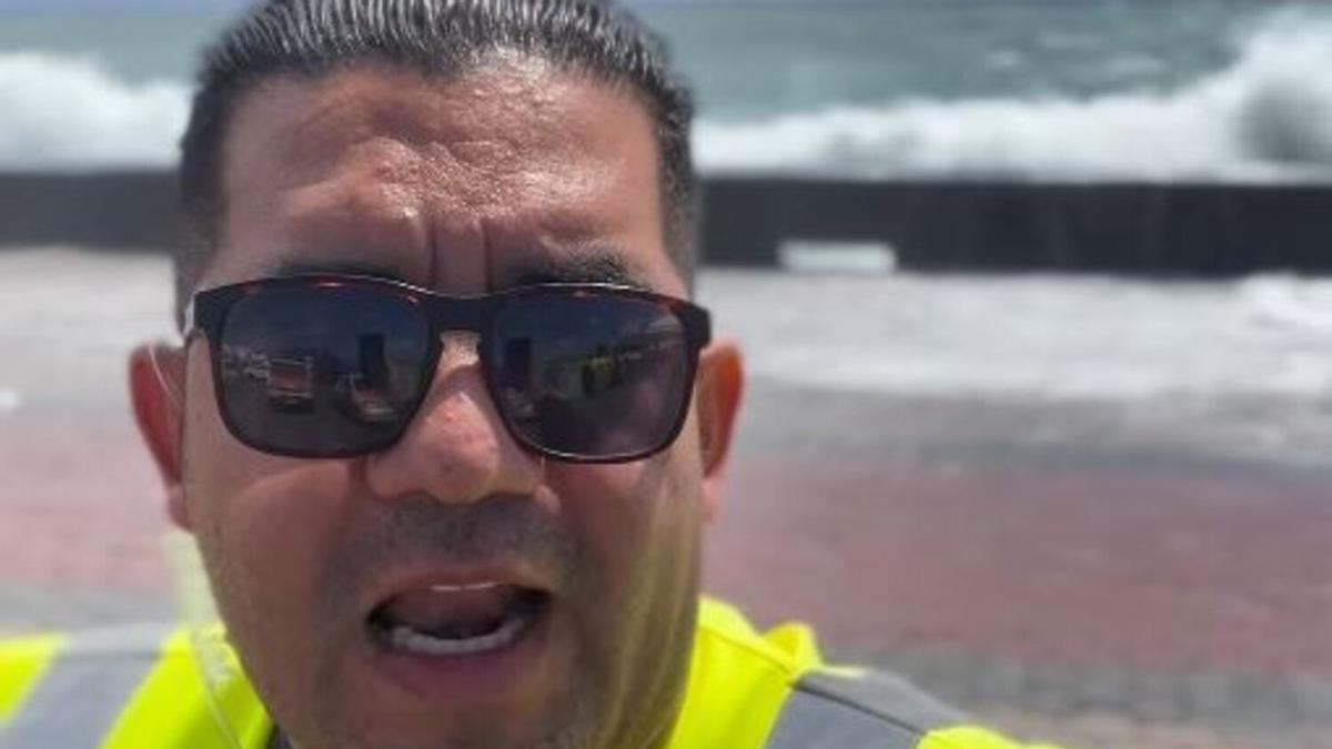 Kevin Cortés, concejal de Seguridad y Emergencias del Ayuntamiento de Arrecife