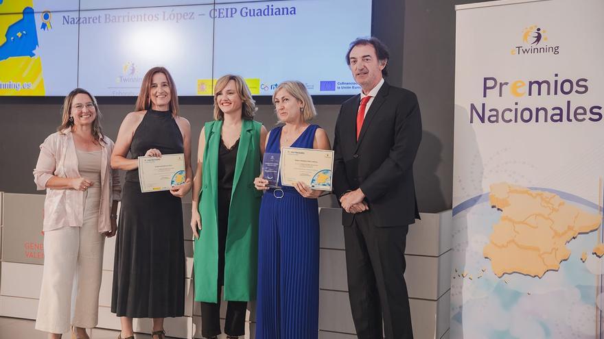 Los profesores del CEIP Guadiana de Badajoz, premiados a nivel nacional