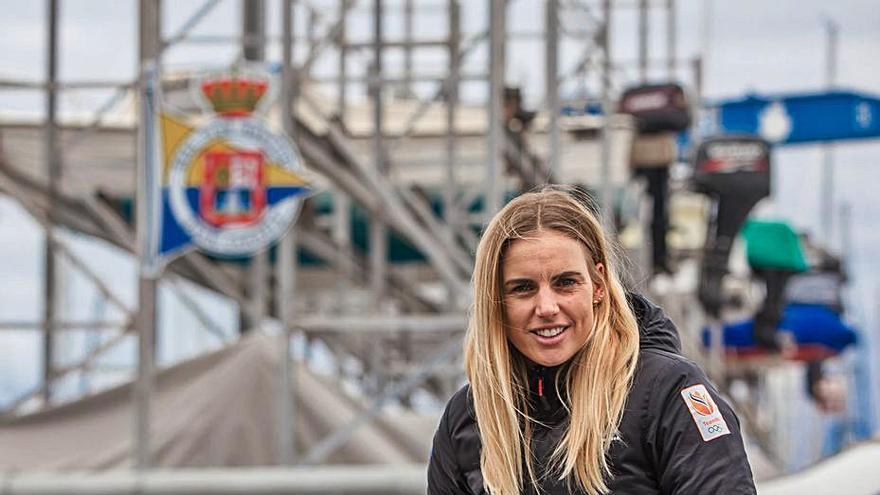 Marit Bowmeester en las instalaciones del Real Club Náutico de Gran Canaria. | | LP/DLP