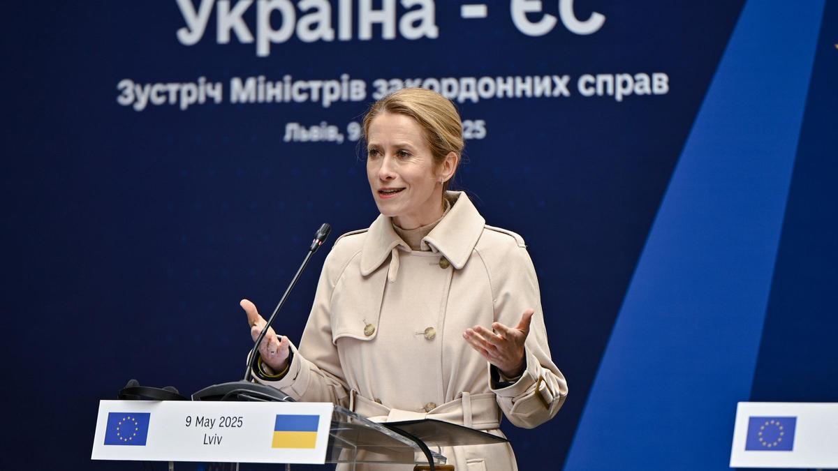 La Alta Representante de Asuntos Exteriores de la Unión Europea, Kaja Kallas