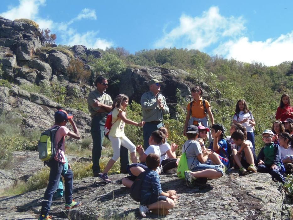 Alumnos con el Medio Ambiente en Sanabria