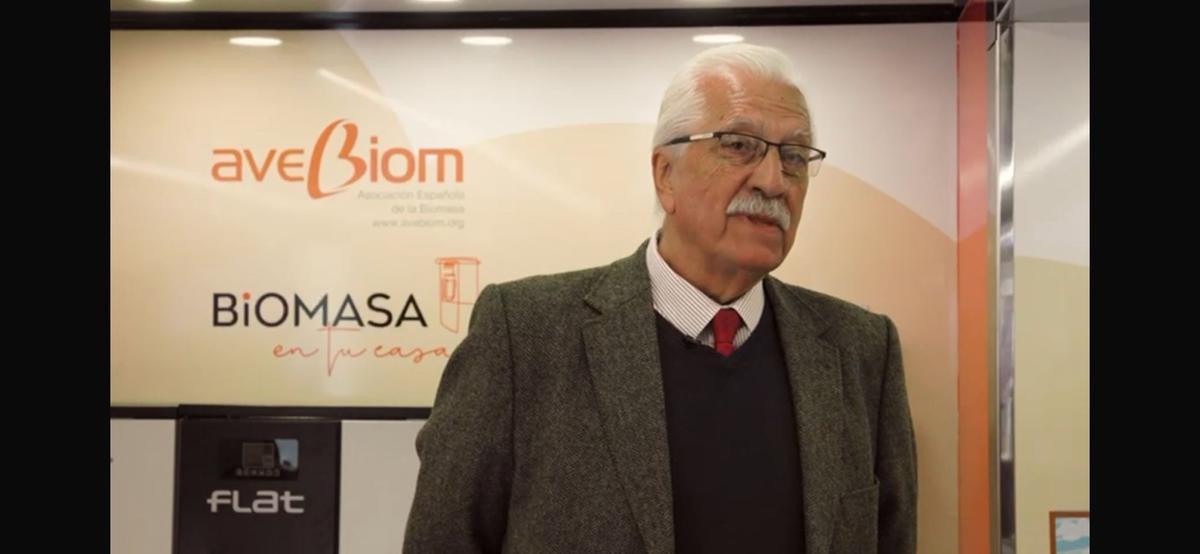 Javier Díaz es el presidente de la Asociación Española de Biomasa (Avebiom)