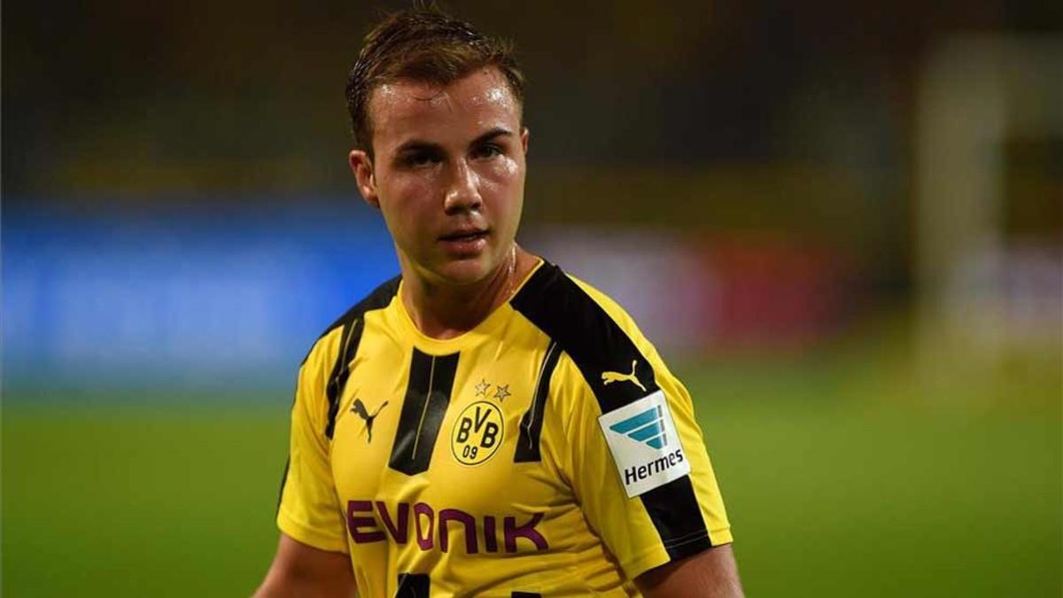 Götze, una baja importante para el Borussia Dortmund