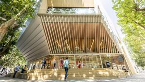 Inauguración de la Biblioteca Gabriel García Márquez, la tercera más grande de la ciudad