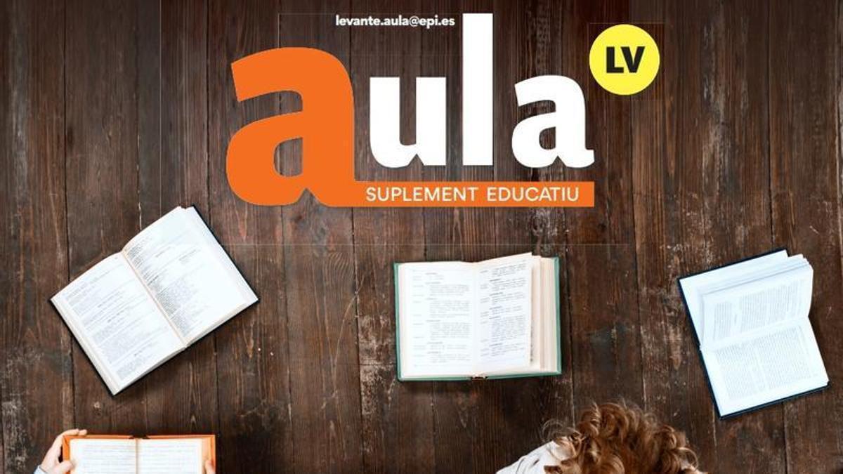 Una portada del suplement Aula de 'Levante-EMV'