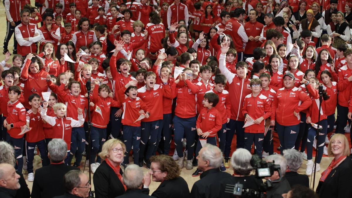 Así fue la presentación de las secciones deportivas del Real Grupo de Cultura Covadonga