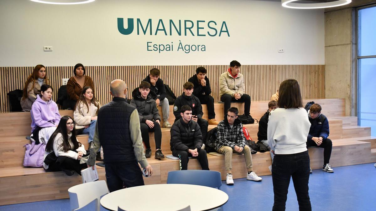 Espai Àgora de la FUB2 on es faran activitats de Dret